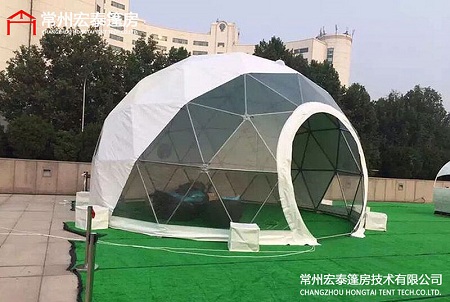倉儲篷房設計的三大創新點 球形篷房